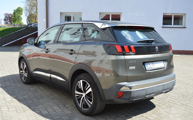 Peugeot 3008 cena 72900 przebieg: 85000, rok produkcji 2017 z Lipno małe 79